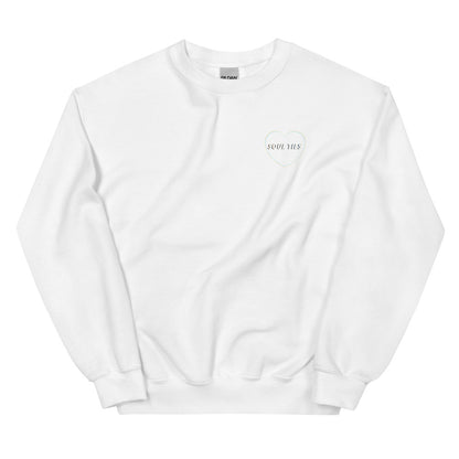 B/W V2 Soul Ties Sweatshirt (White Heart)