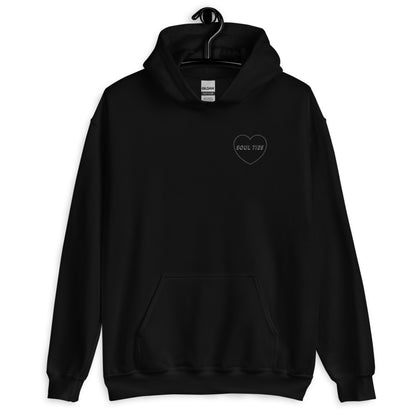 B/W V2 Soul Ties (White Heart) Hoodie