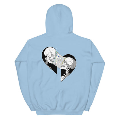 B/W V2 Soul Ties (White Heart) Hoodie