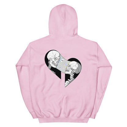 B/W V2 Soul Ties (White Heart) Hoodie