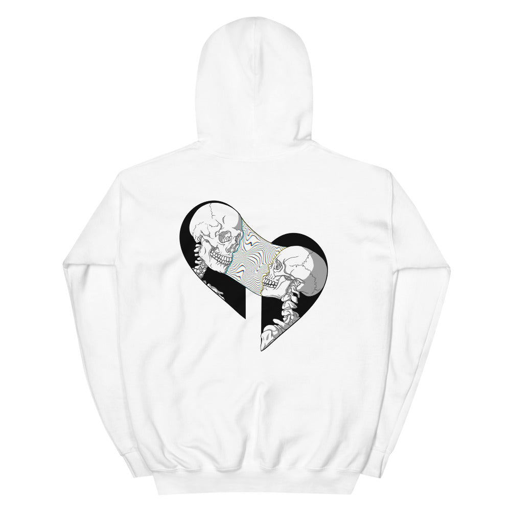 B/W V2 Soul Ties (White Heart) Hoodie